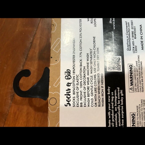 Baby Essentials My first Christmas bin and footies set - Picture 2 of 3